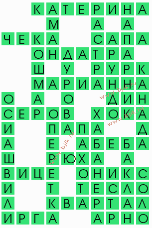 сканворд 7131