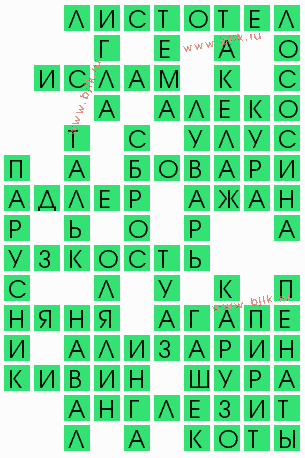 сканворд 7152