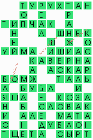 сканворд 7153