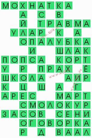 сканворд 7154