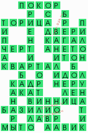 сканворд 7172