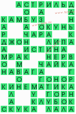 сканворд 7226
