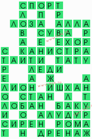 сканворд 7243