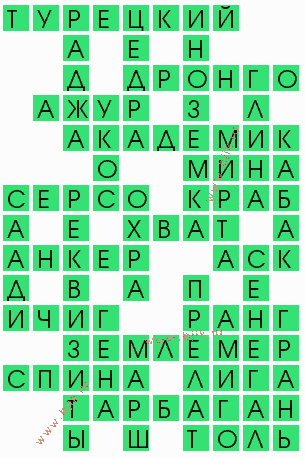 сканворд 7250