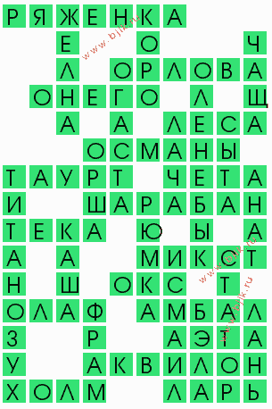 сканворд 7261