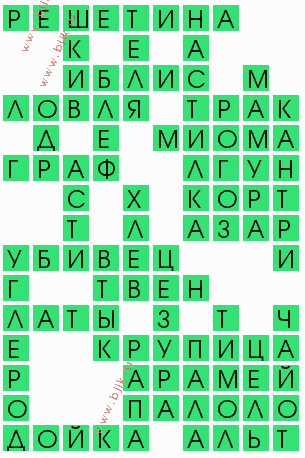 сканворд 7263