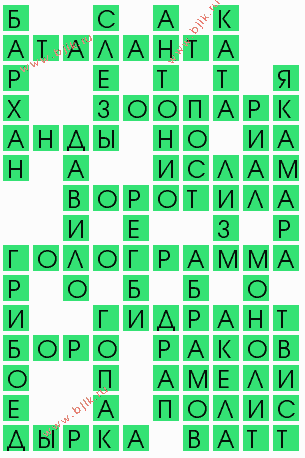 сканворд 7294