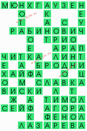 сканворд 7313