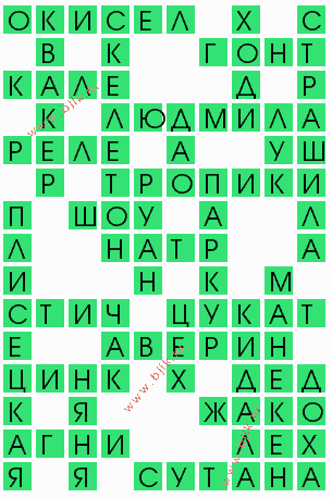 сканворд 7364