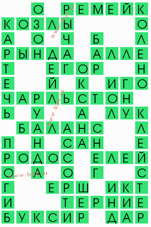сканворд 7411