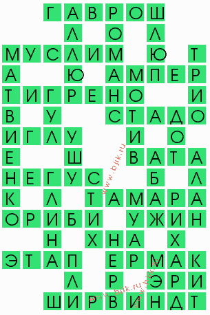 сканворд 7428