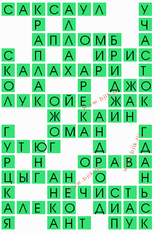 сканворд 7471