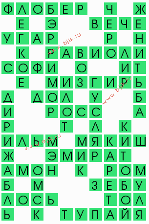 сканворд 7492