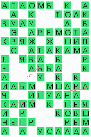 сканворд 7506