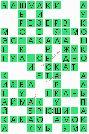 сканворд 7514