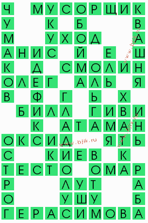 сканворд 7530