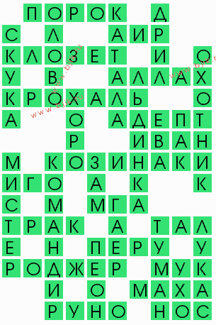 сканворд 7532