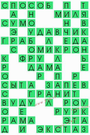 сканворд 7534