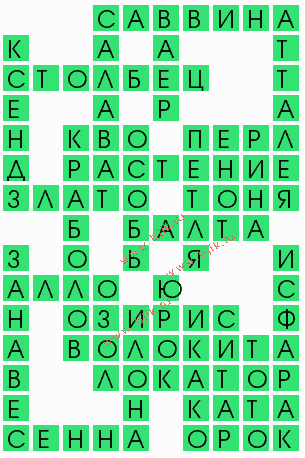 сканворд 7583