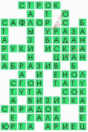 сканворд 7588