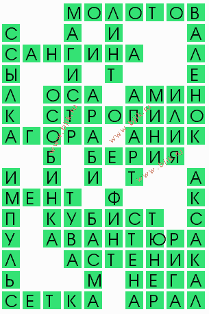 сканворд 7607