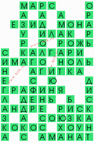 сканворд 7609