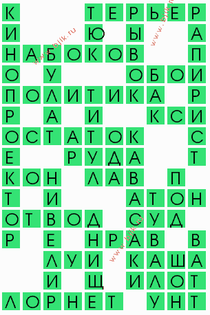 сканворд 7642