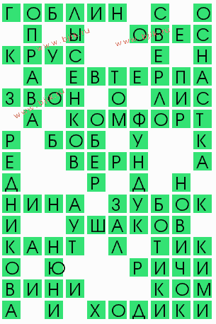 сканворд 7693
