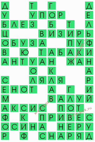 сканворд 7694
