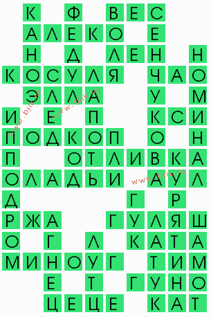сканворд 7695