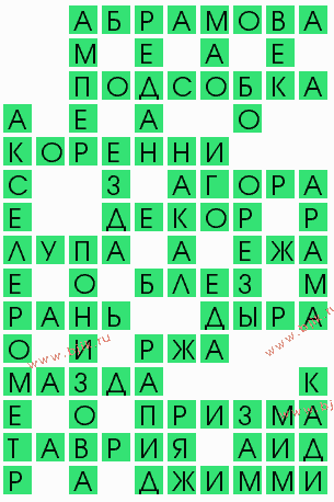 сканворд 7764