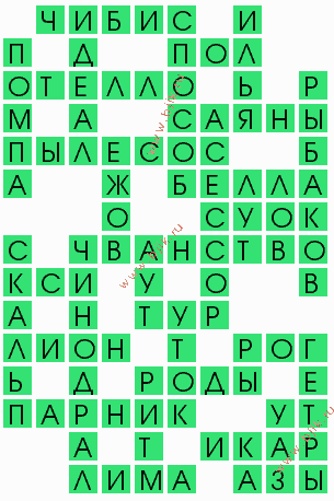 сканворд 7786