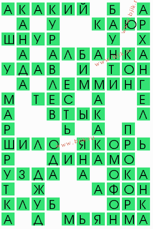 сканворд 7810
