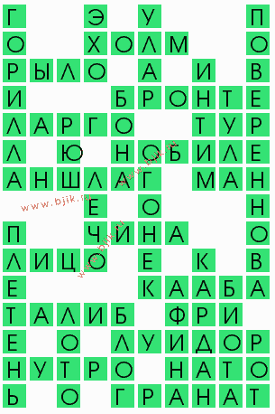 сканворд 7826