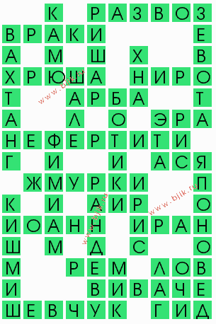 сканворд 7829