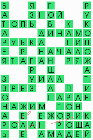 сканворд 7870