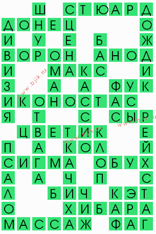 сканворд 7873