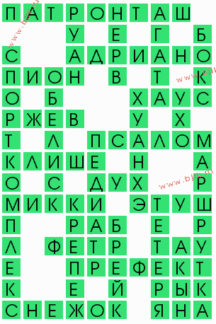 сканворд 7891