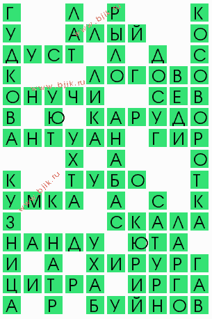 сканворд 7912