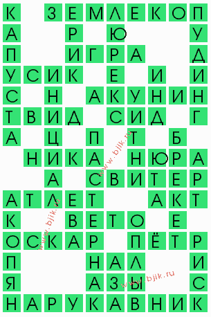 сканворд 7928