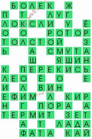 сканворд 7929