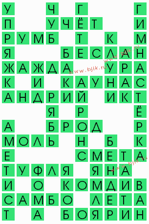 сканворд 7932