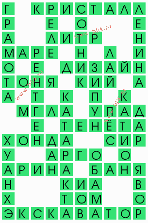 сканворд 7940