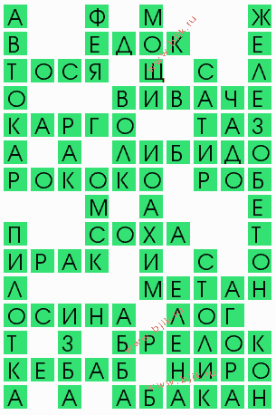сканворд 7944