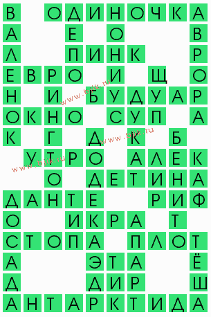 сканворд 7952