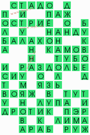 сканворд 7953