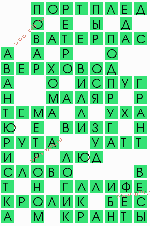 сканворд 7982