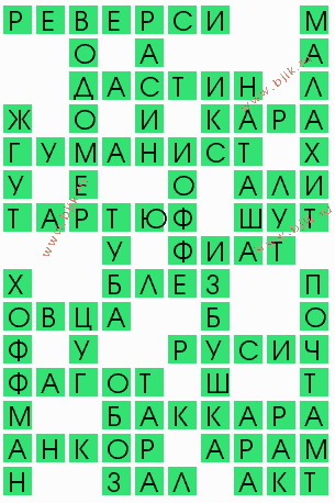сканворд 7999
