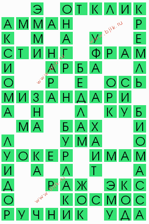сканворд 8009