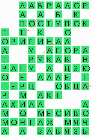 сканворд 8023